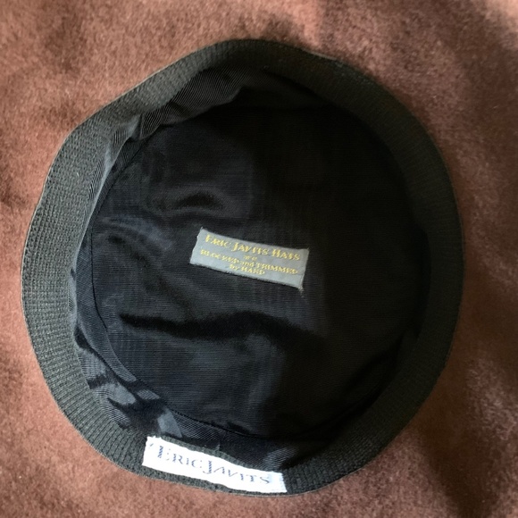 Eric Javits 2-Tone Wool & Velvet Breton Hat